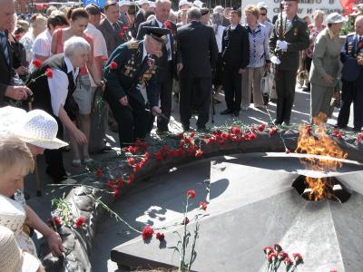 Рязанцы зажгли свечи памяти